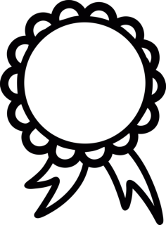 Ornamental Badge Digital Sketch Svg Design, Free Vectors File